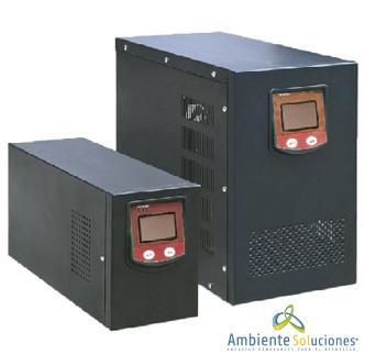 INVERSOR/CARGADOR 12V - 600W ONDA PURA CON DISPLAY