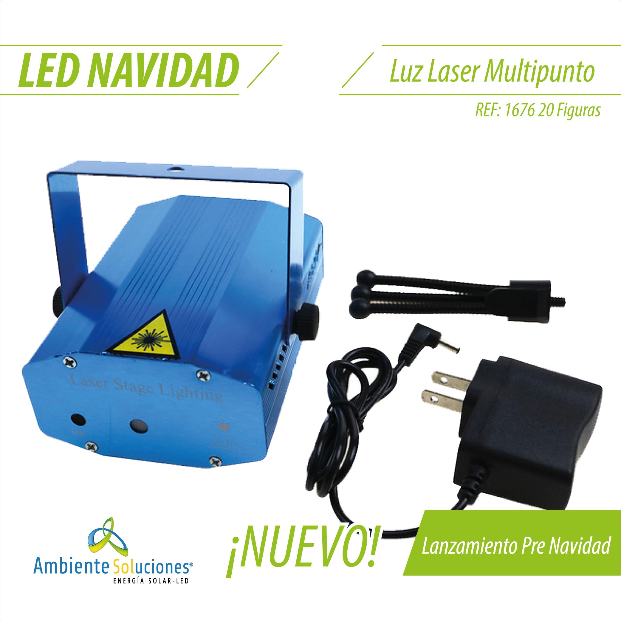 Luz Laser Multipunto Ref - 1676 20 Figuras