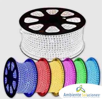 MANGUERA LED 100 MTS 3 VÍAS 18 L/M