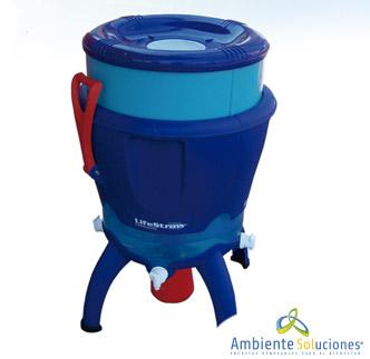 PURIFICADOR COMUNITARIO LIFESTRAW HASTA 100.000 LITROS DE AGUA 99,999 PURA