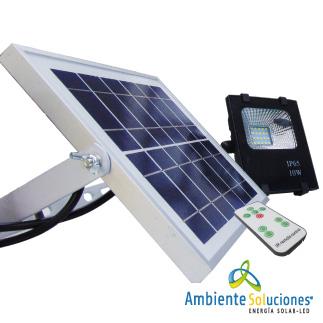 Reflector LED con Panel Solar 10 W