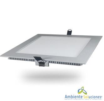 PANEL LED DE INCRUSTAR CUADRADO DE 12W