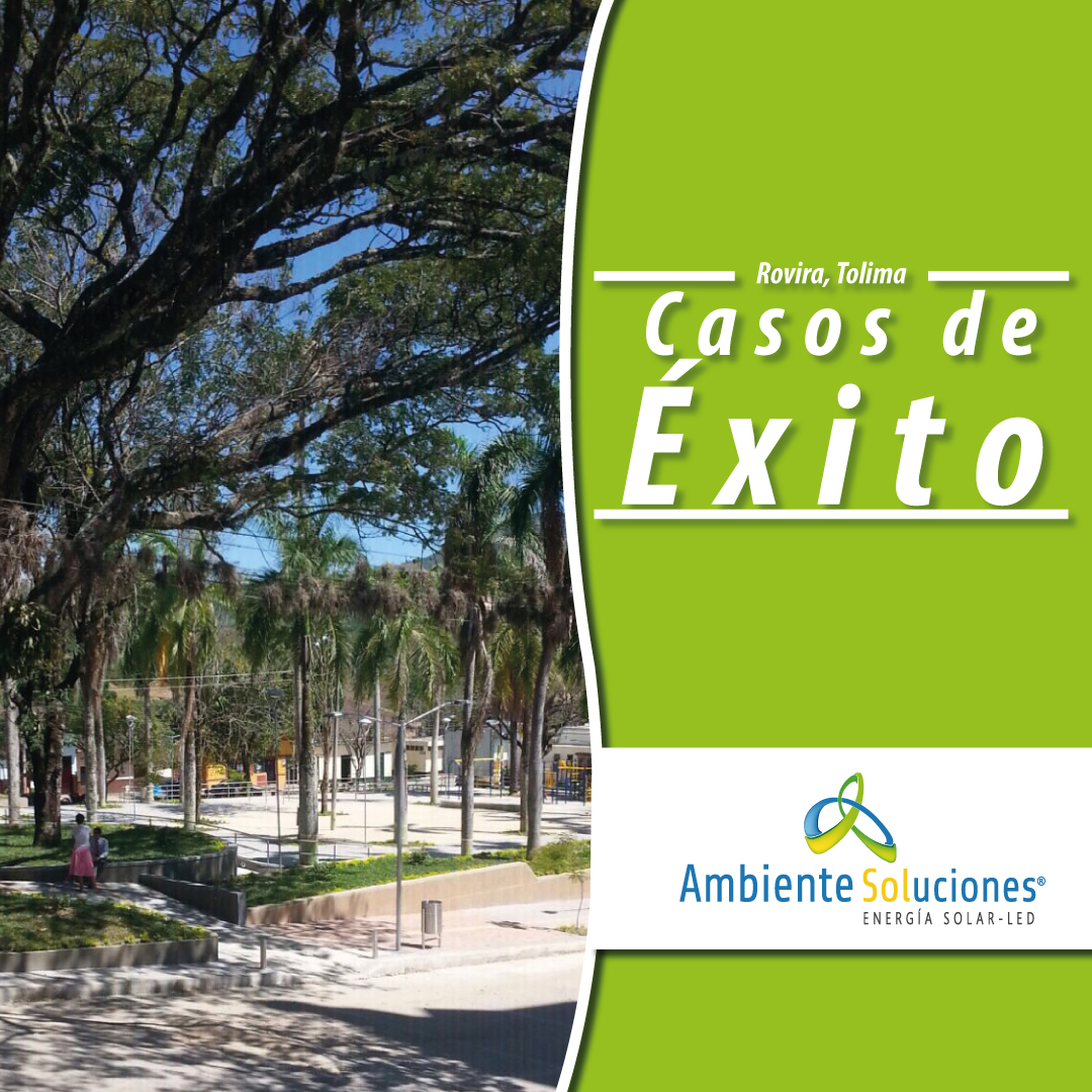 Alumbrado publico led para espacios públicos.