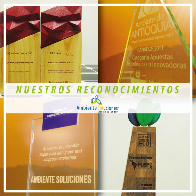 Nuestros reconocimientos 2017.
