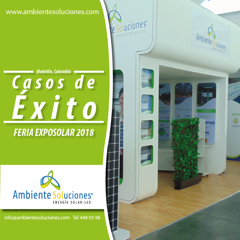 Feria Exposolar 2018 - Medellín, Colombia.