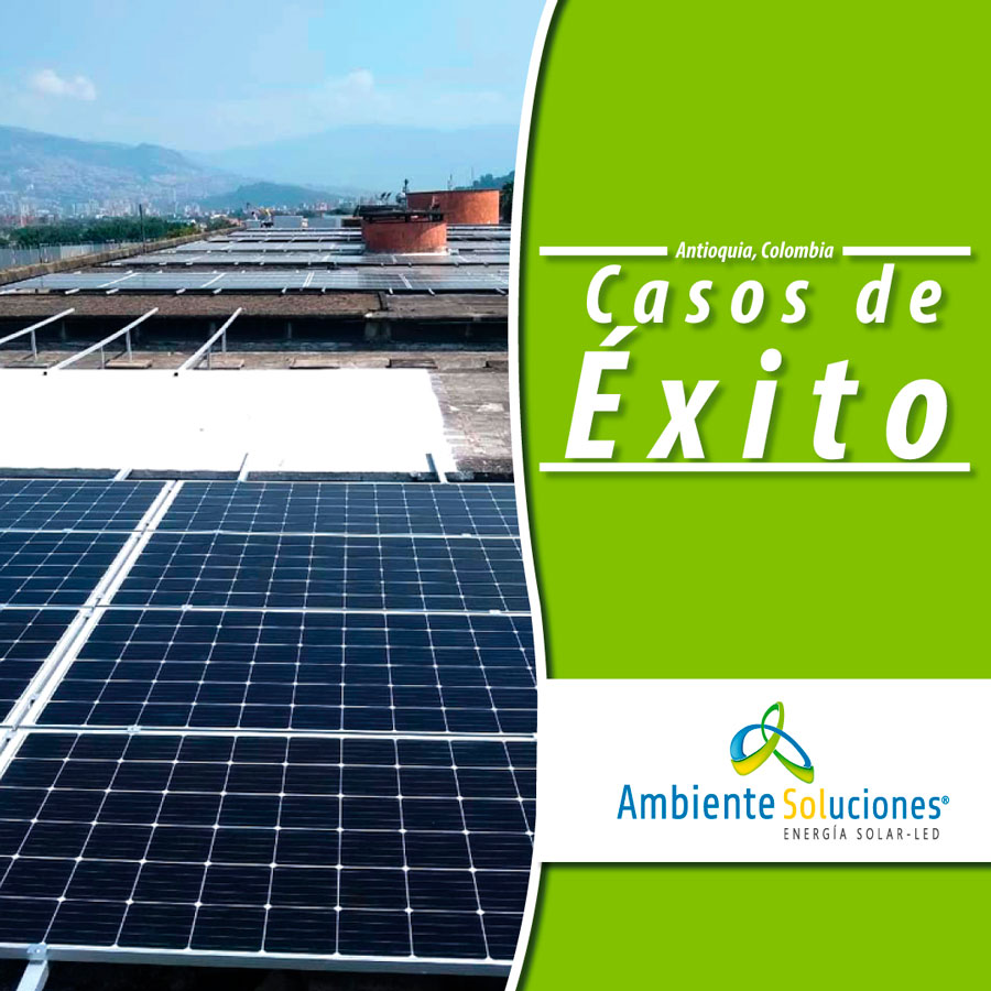 Instalación sistema de inyección a Red en Terminal del sur - Medellín, Antioquia.