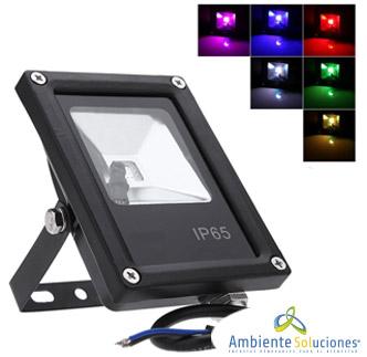 REFLECTOR LED VERTICAL COB DE 30W RGB