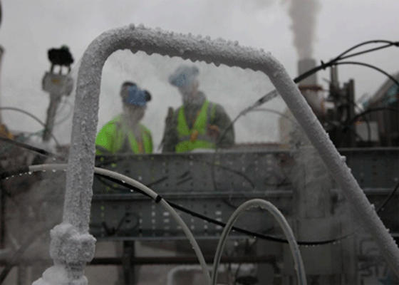 ALMACENAR EL AIRE CONGELADO, NUEVA FUENTE DE ENERGÍA RENOVABLE