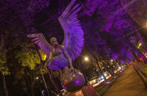 LA NUEVA ILUMINACIÓN DEL PASEO DE LA REFORMA