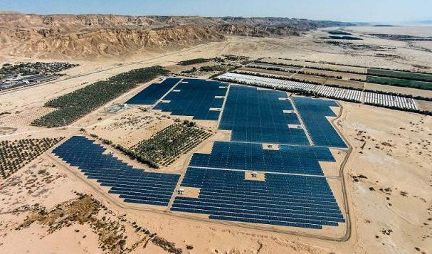 ISRAEL INAUGURÓ UN CAMPO DE ENERGÍA SOLAR