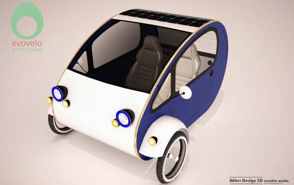 MÖ, EL CARRO DE EVOVELO MOVIDO POR ENERGÍA SOLAR