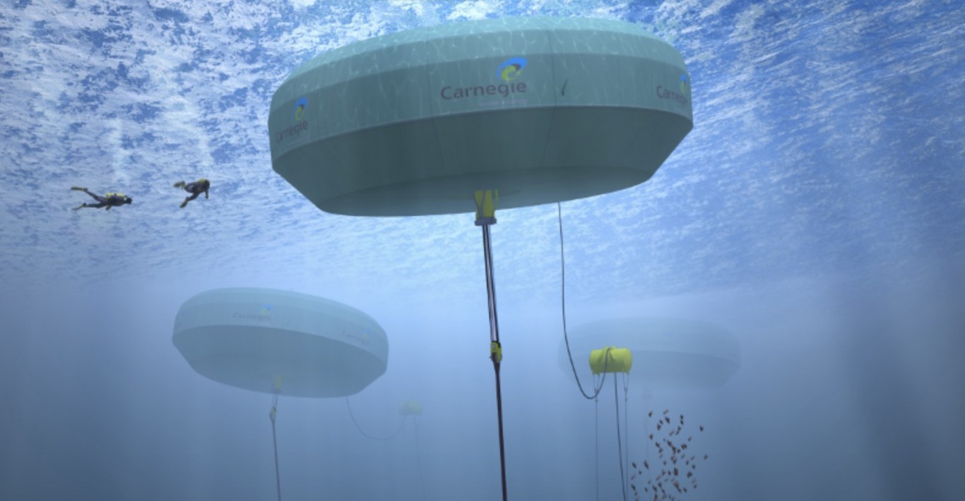 AUSTRALIA SERÁ EL PRIMER PAÍS EN OBTENER ENERGÍA CON BOYAS ANCLADAS DEBAJO DEL MAR