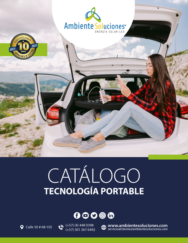 Catálogo de tecnología portable