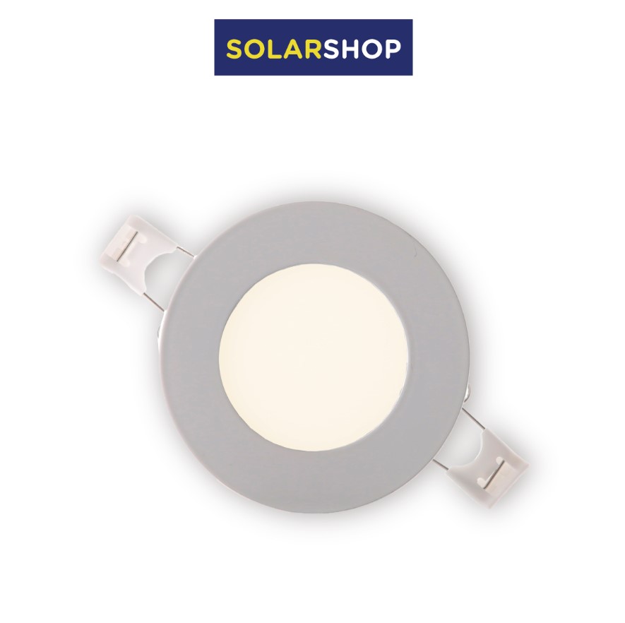 PANEL LED 12W 6" LUZ NEUTRA 4100K REDONDO INCRUSTAR