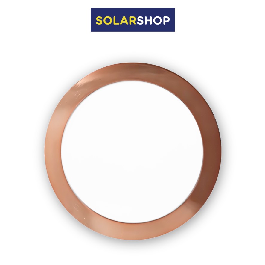 PANEL LED COPPER REDONDO INCRUSTAR 12W
