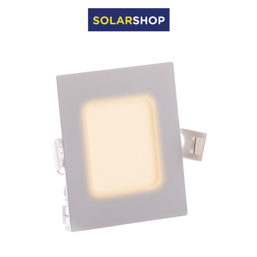 PANEL LED CUADRADO 18W 8" LUZ CALIDA 3000K INCRUSTAR