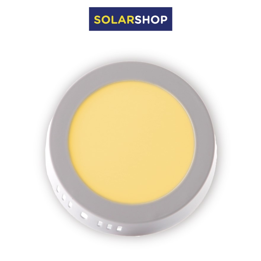 PANEL LED SOBREPONER 24W 10" LUZ CALIDA 3000K REDONDO