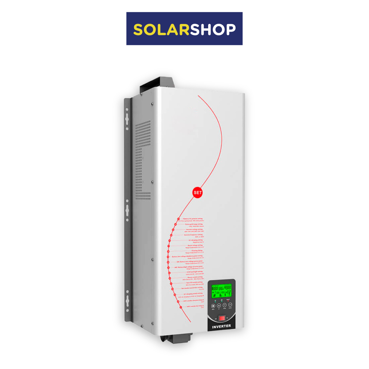 INVERSOR HÍBRIDO 24V 4000W SALIDA 220V
