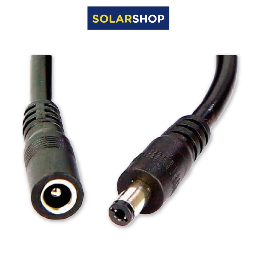 CABLE EXTENSIÓN 100W 2 METROS PARA REFLECTOR SOLAR