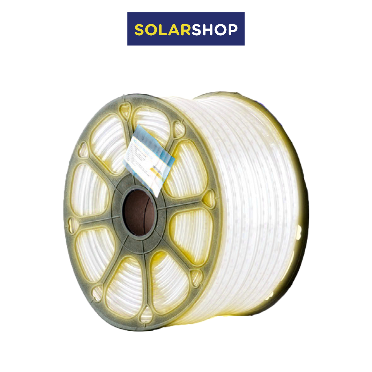 CINTA LED 120V 5050 IP65 AMARILLO ROLLO x 100M