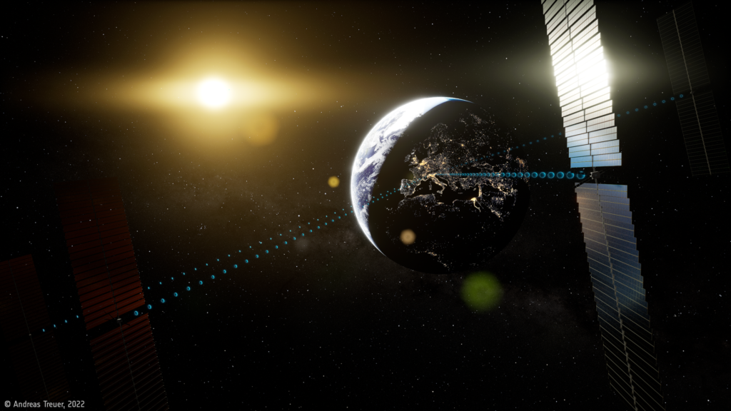 Energía solar basada en el espacio para las necesidades energéticas terrestres