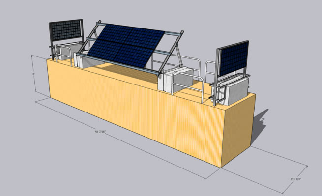 Solar para condiciones árticas extremas