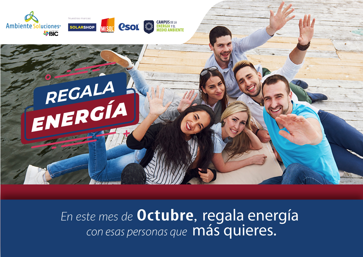 En Septiembre regala energía con esas personas que más quieres.