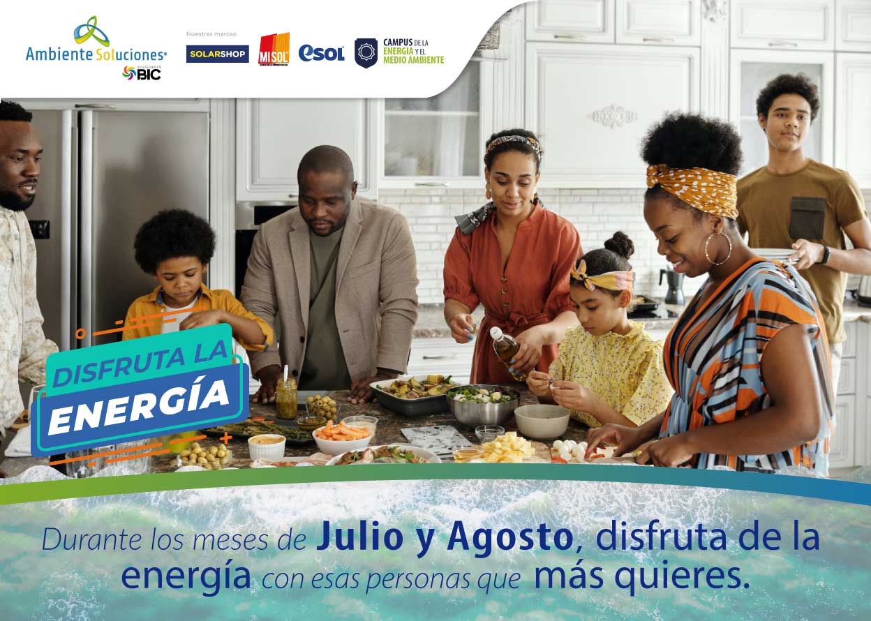 En Julio ¡Disfruta la energía!