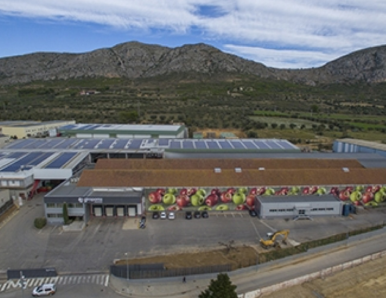 La energía solar da sus frutos para el productor español de manzanas Giropoma