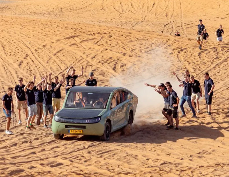 El primer todoterreno solar del mundo recorrió Marruecos impulsado únicamente por el sol