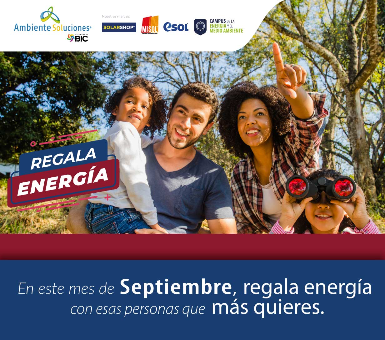 En Septiembre regala energía con esas personas que más quieres.