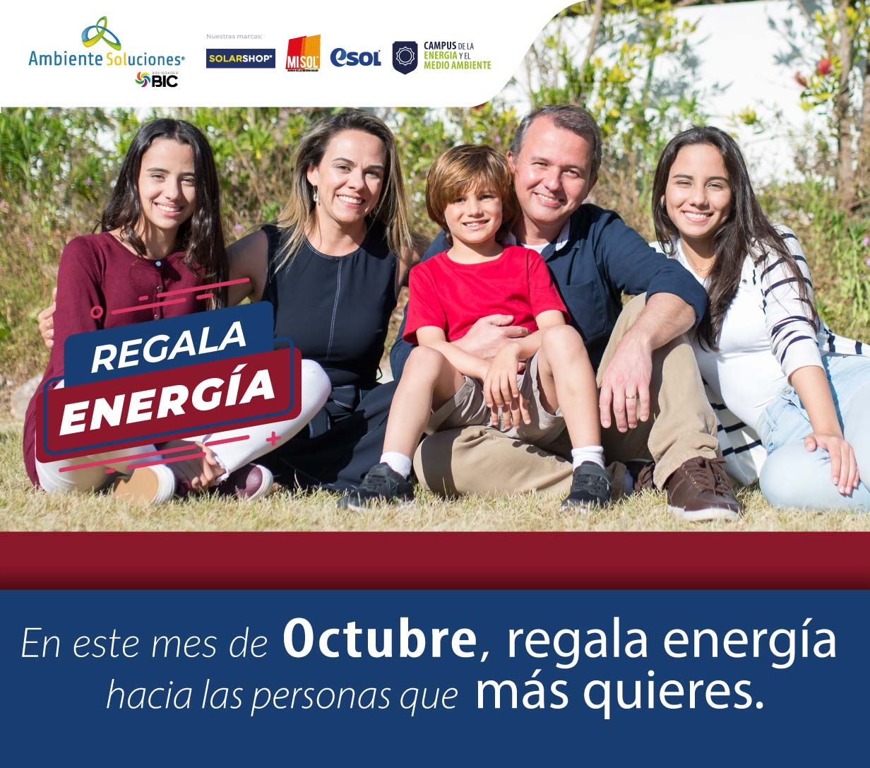 En Octubre regala energía con hacia las personas que más quieres.