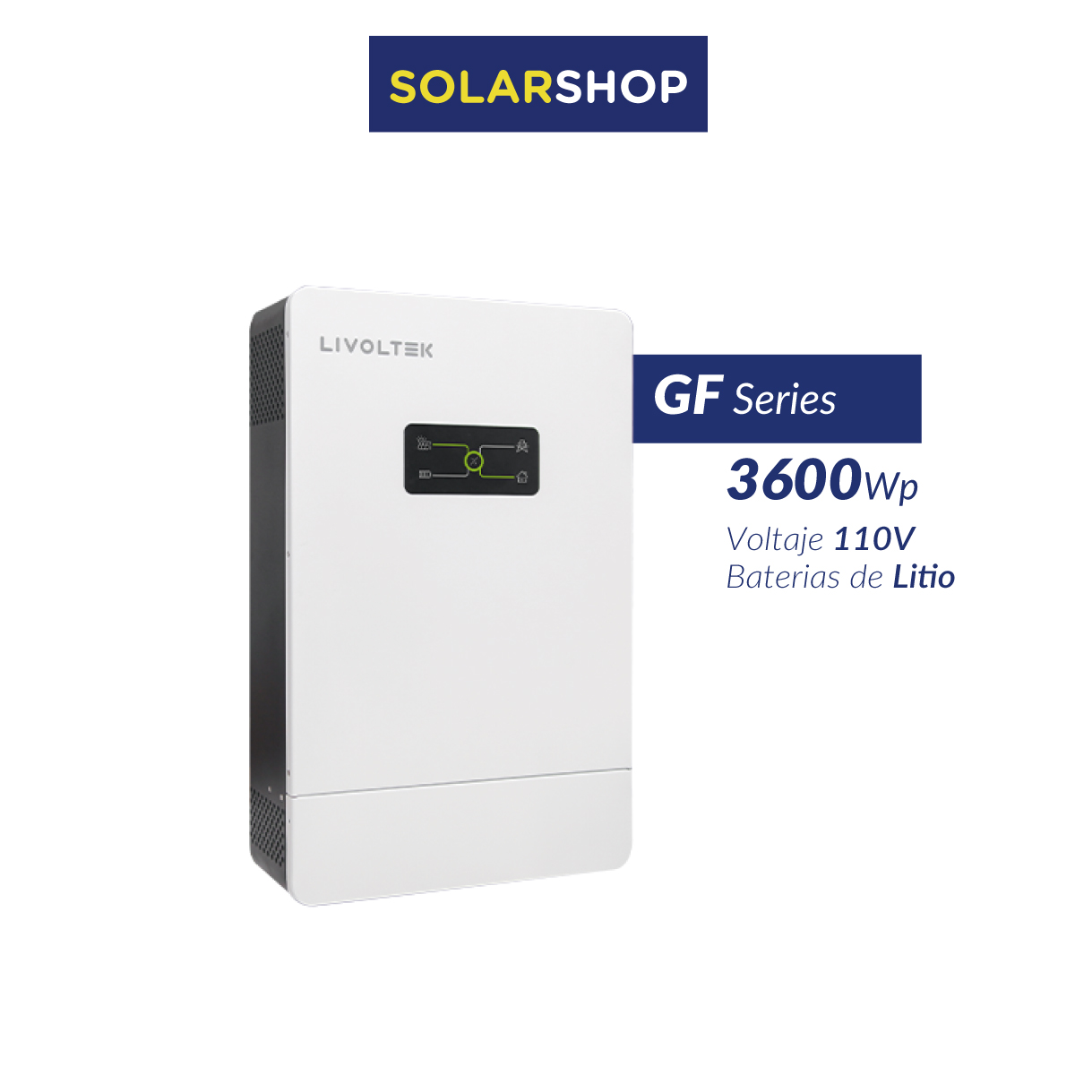 Inversor Híbrido On-Grid GF1-3600Wp - 110V
