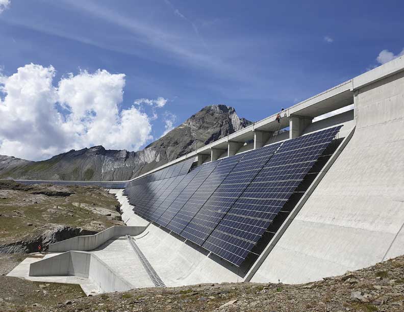 La energía solar abastecerá el 10 por ciento del consumo anual de Suiza en 2024