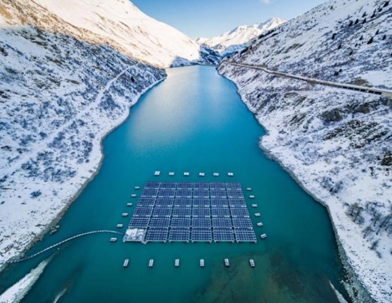 La energía fotovoltaica flotante a gran altitud se amortiza en 2,8 años