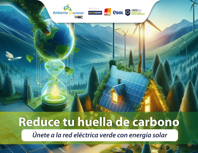 Únete a la red eléctrica verde con energía solar