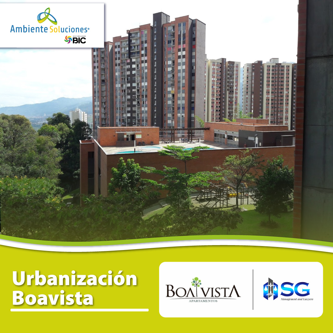 Sistema solar conectado a la red en Urbanización Boavista PH, Bello, Antioquia.