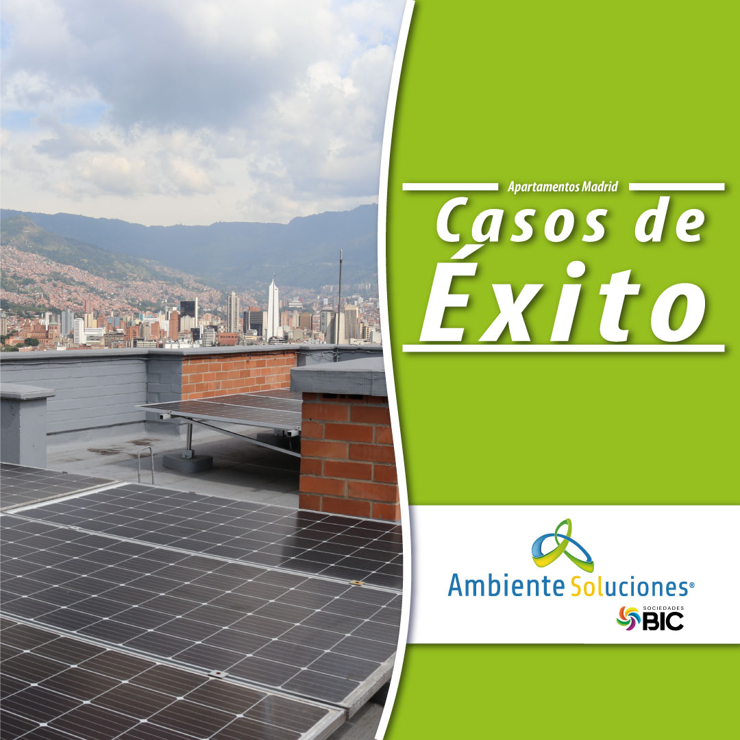 Instalación de sistema inyección a red en  Madrid Apartamentos.